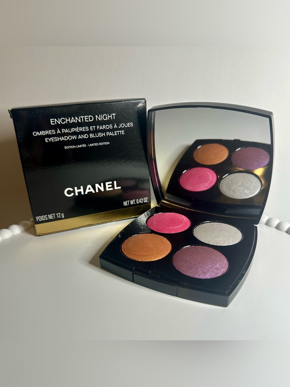 CHANEL Limited Edition ENCHANTED NIGHT Eyeshadow Blush Palette New In Box